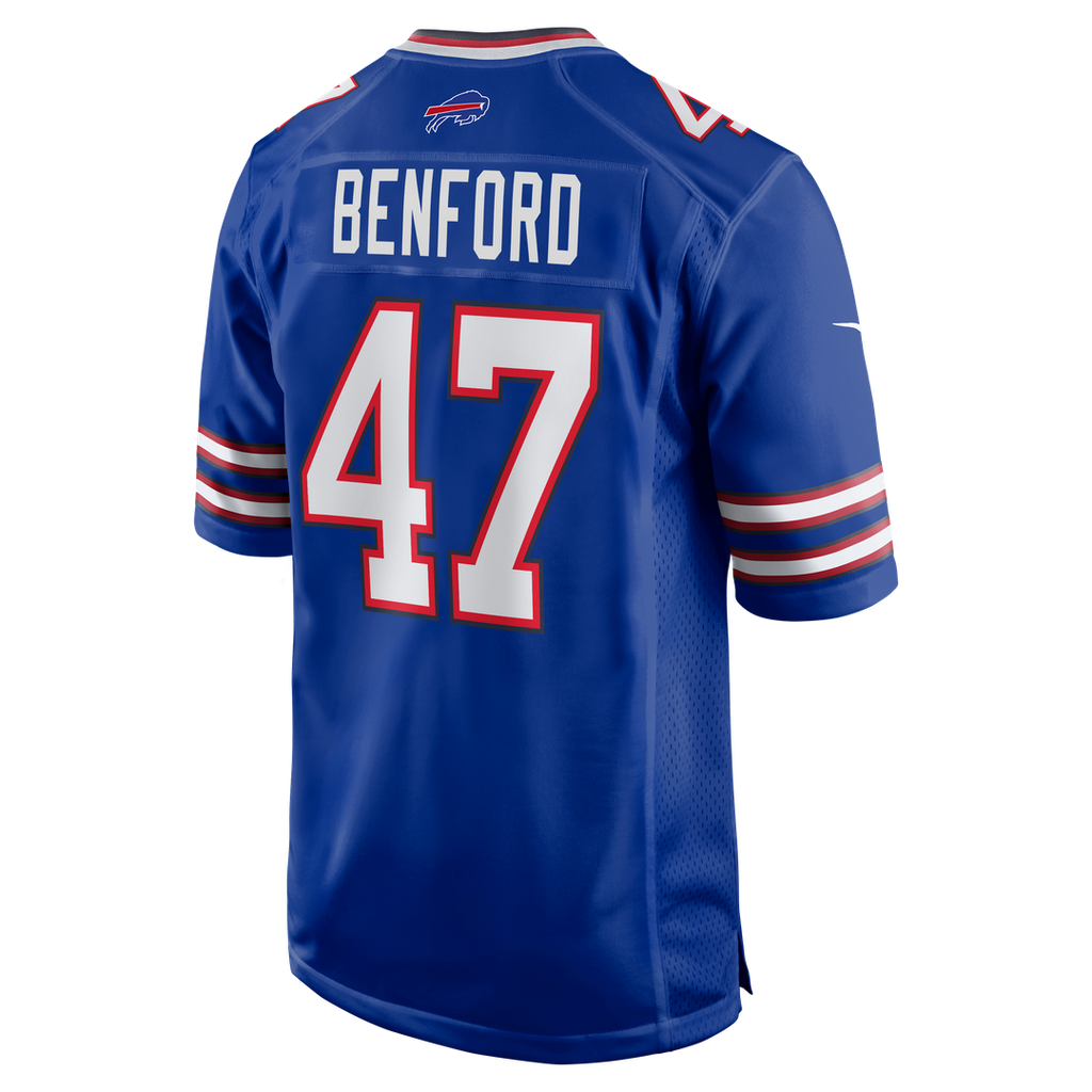 Buffalo Bills Christian Benford Nike Game Jersey - Royal