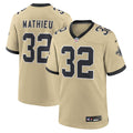New Orleans Saints Tyrann Mathieu Nike Gameday Golds Alternate Game Player Jersey - Gold