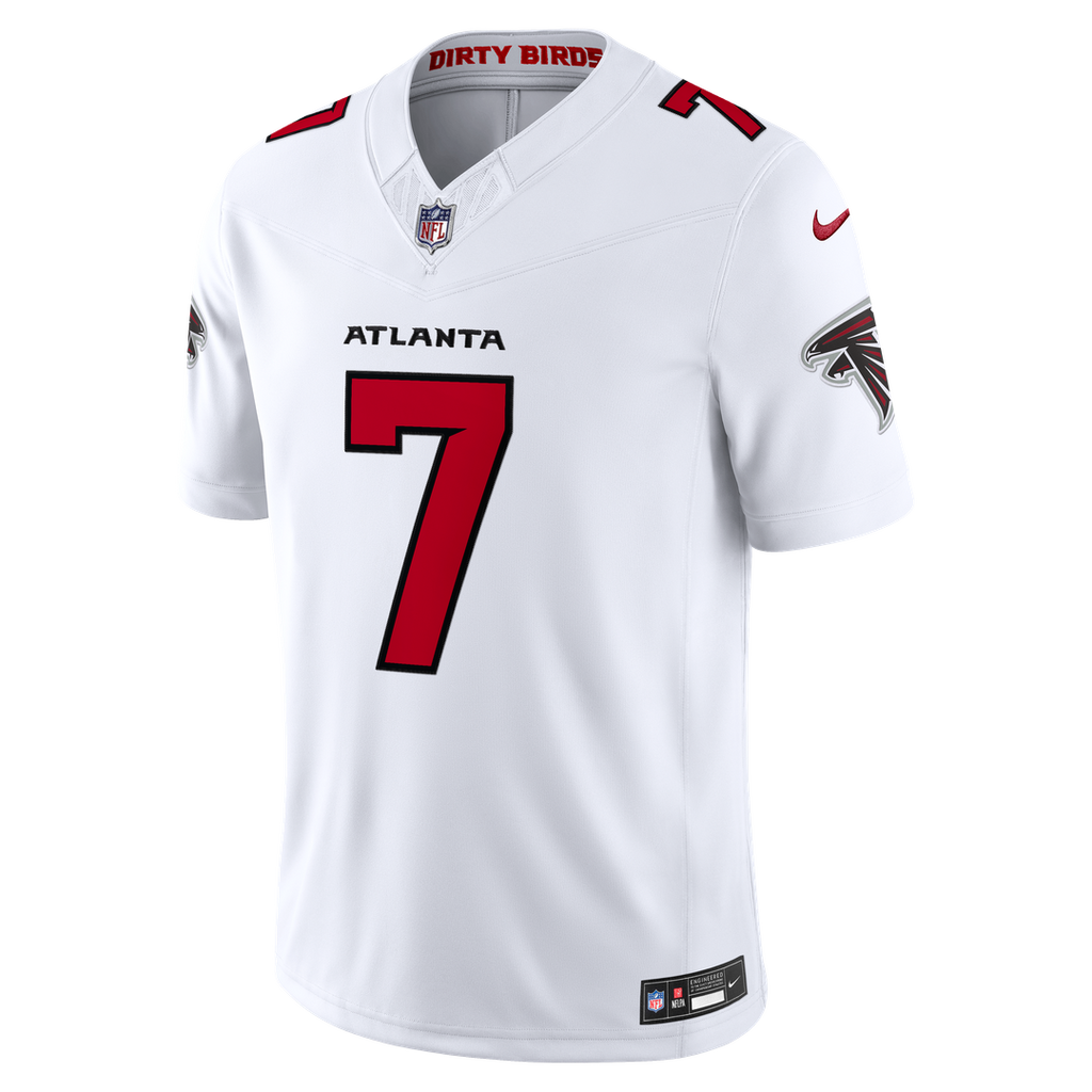 Atlanta Falcons Bijan Robinson Nike Alternate Throwback Vapor F.U.S.E. Stitched Limited Jersey - Black