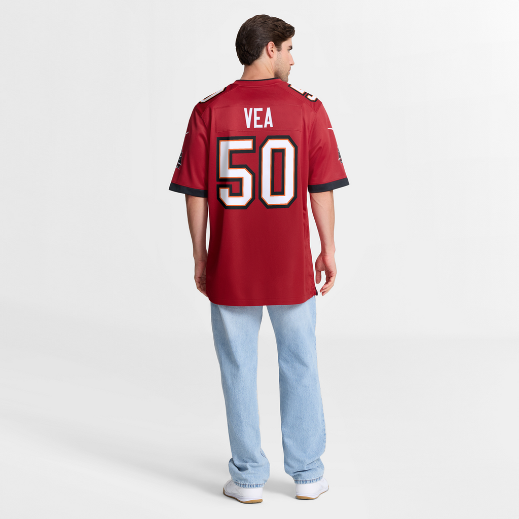 Tampa Bay Buccaneers Vita Vea Nike White Game Jersey - White