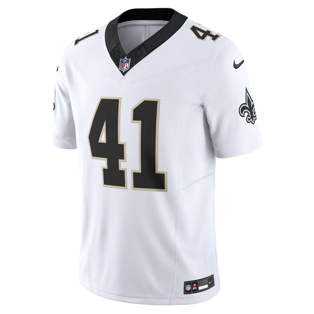 New Orleans Saints Alvin Kamara Nike Vapor F.U.S.E. Limited Jersey - White