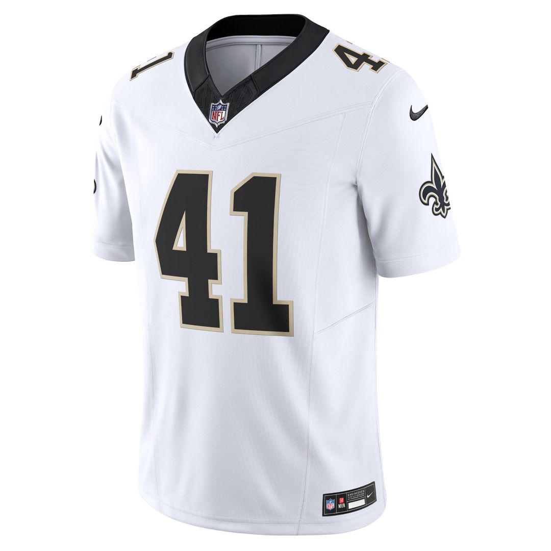 New Orleans Saints Alvin Kamara Nike Vapor F.U.S.E. Limited Jersey - White
