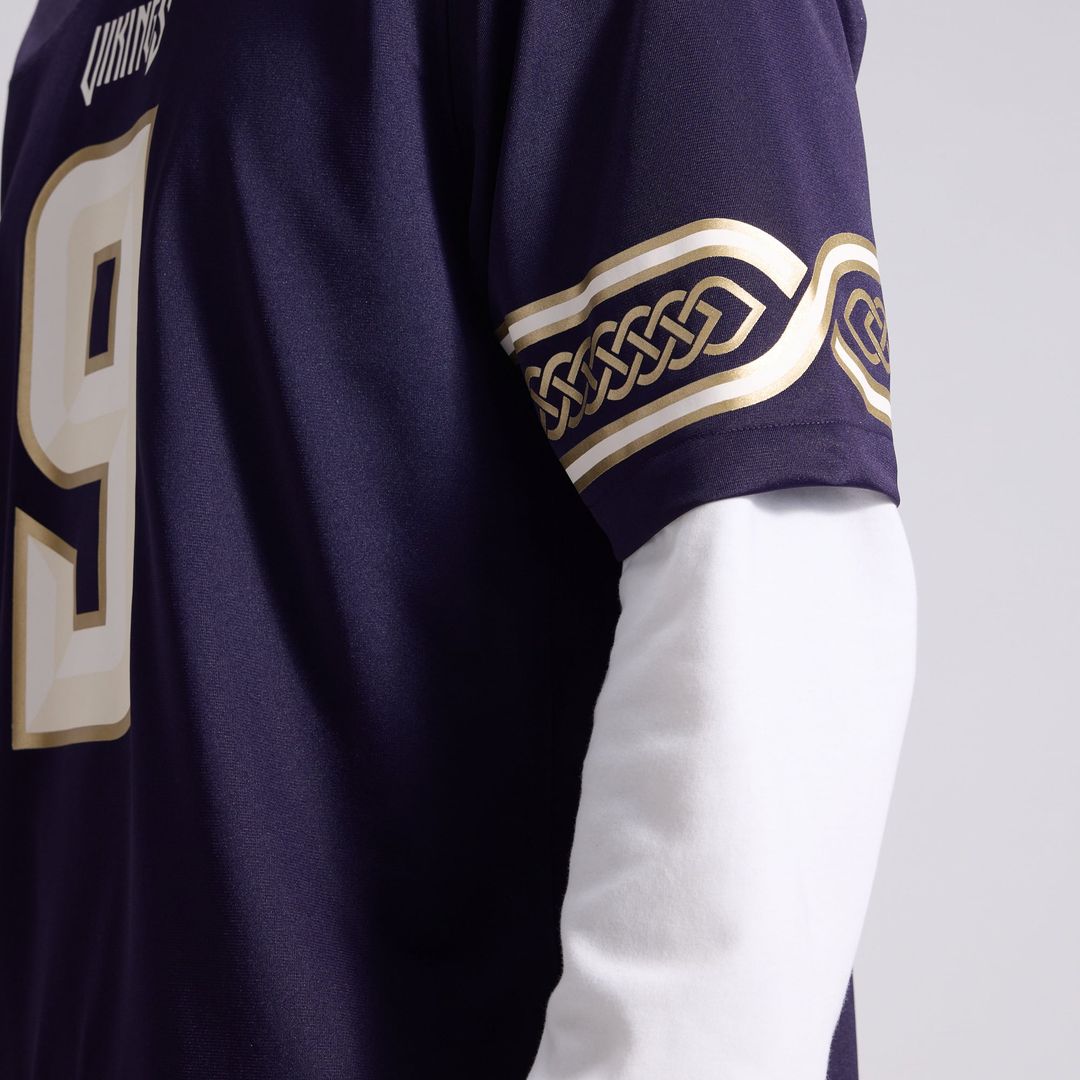 Minnesota Vikings J.J McCarthy Nike 2026 Rivalries Collection Game Jersey - Purple