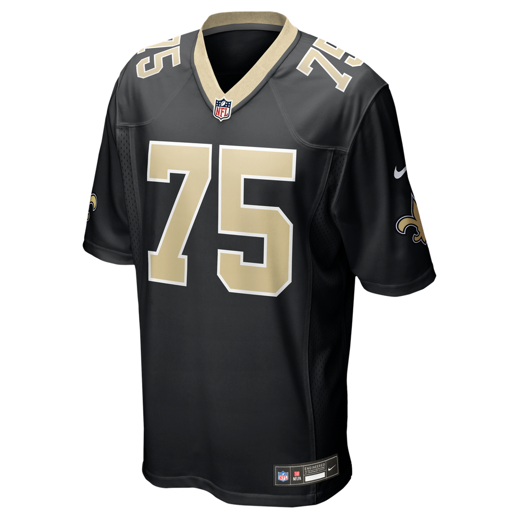 New Orleans Saints Taliese Fuaga Nike Player Game Jersey - Black