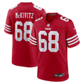 San Francisco 49ers Colton McKivitz Nike Game Jersey - Scarlet