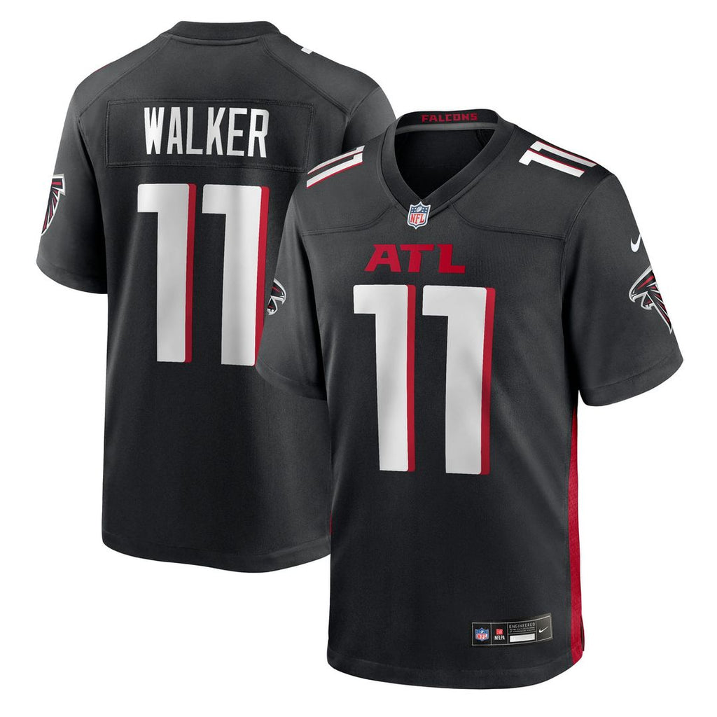 Atlanta Falcons Jalon Walker Nike Team Game Jersey - Black