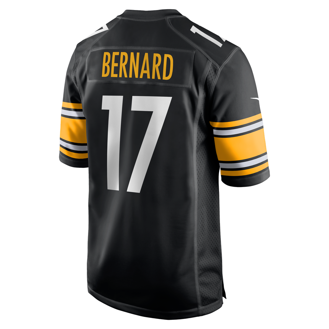 Pittsburgh Steelers Germie Bernard Nike Game Jersey - Black