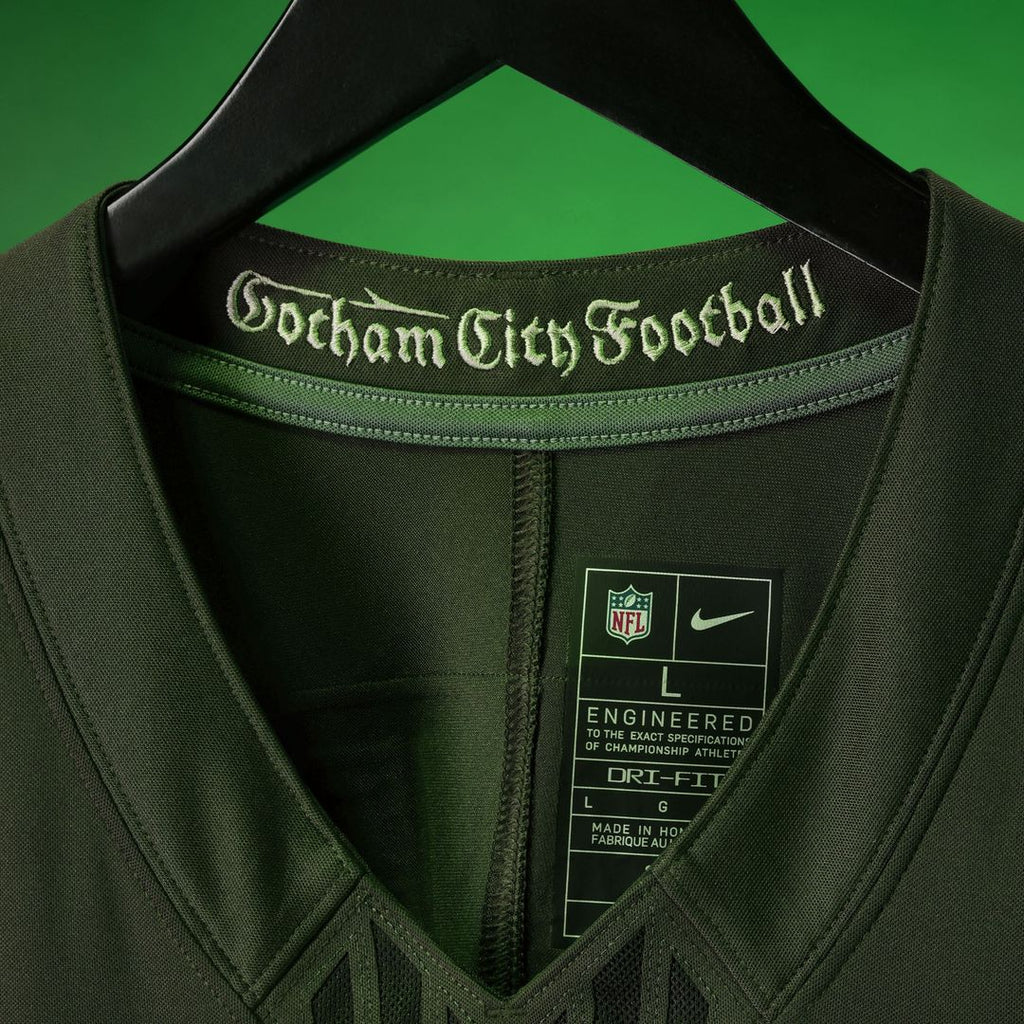 New York Jets Garrett Wilson Nike Rivalries Collection Stitched Limited Jersey - Green