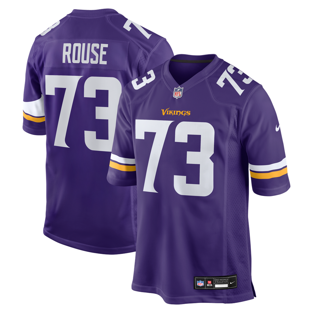 Minnesota Vikings Walter Rouse Nike Team Game Jersey - Purple