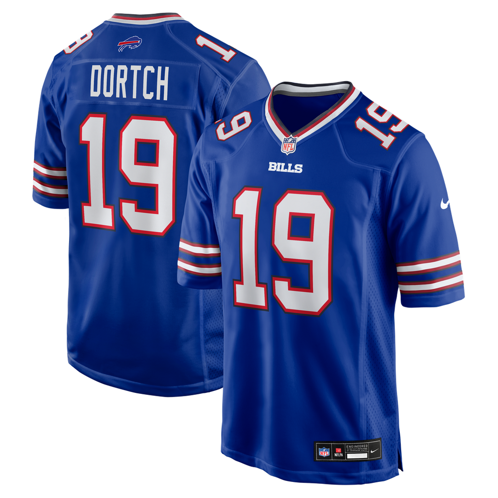 Buffalo Bills Greg Dortch Nike Team Game Jersey - Royal