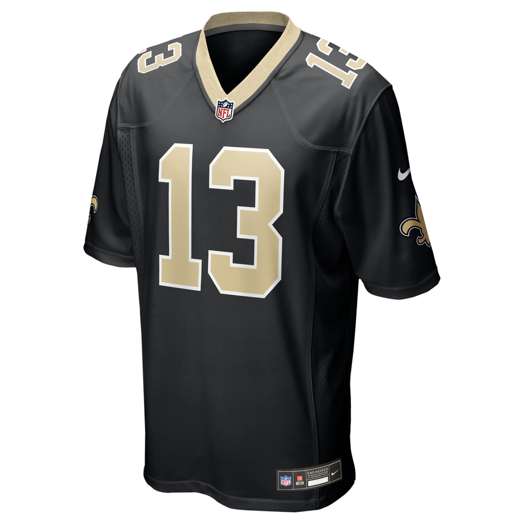 New Orleans Saints Velus Jones Jr. Nike Team Game Jersey - Black