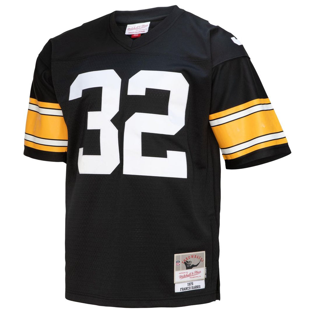 Pittsburgh Steelers Franco Harris Mitchell & Ness Legacy Replica Jersey - Black