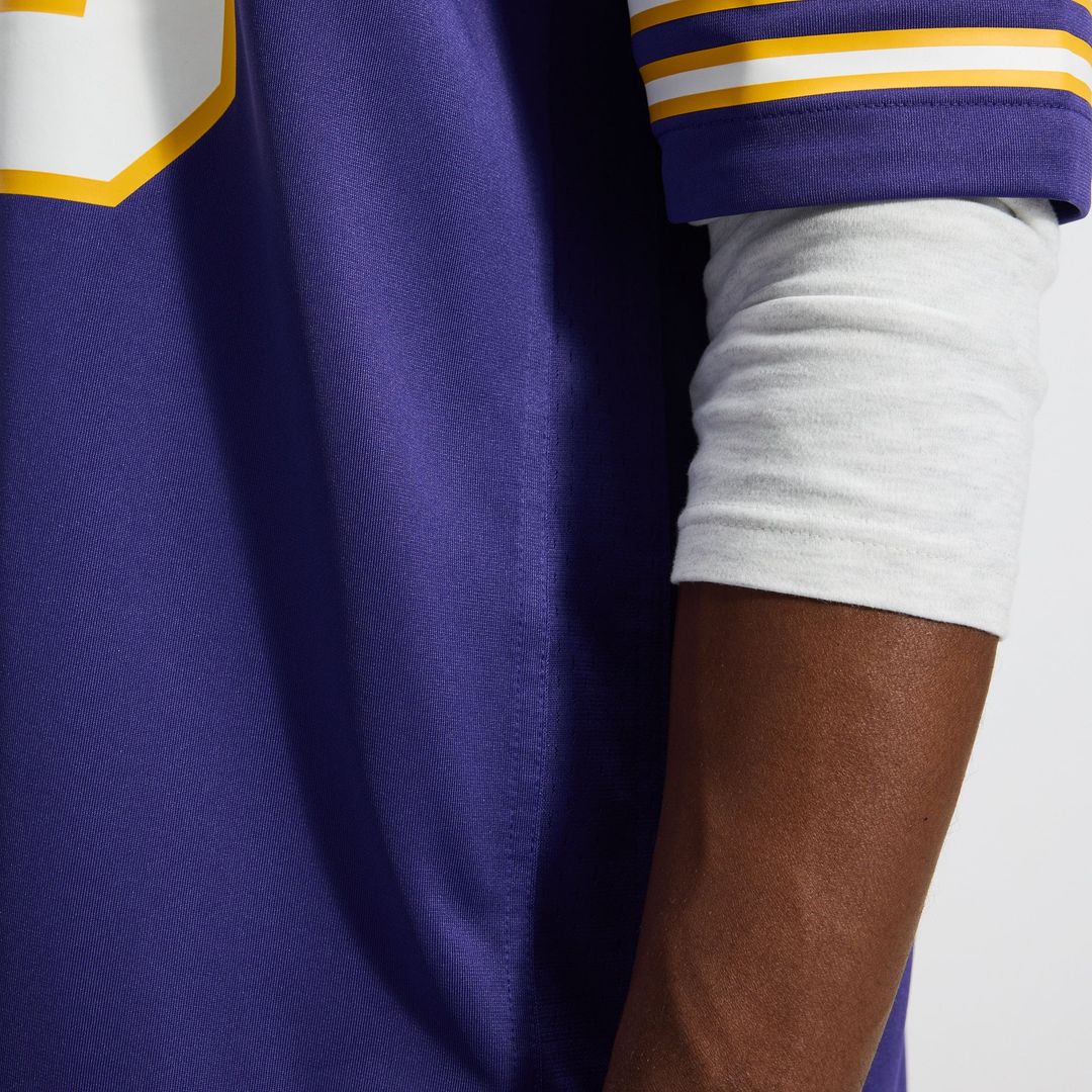 Minnesota Vikings Justin Jefferson Nike Classic Player Game Jersey - Purple