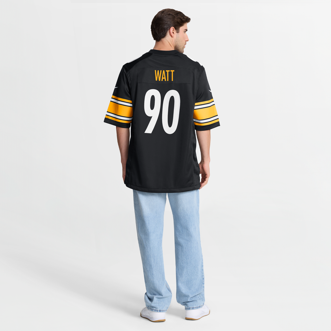 Pittsburgh Steelers T.J. Watt Nike Game Jersey - Black