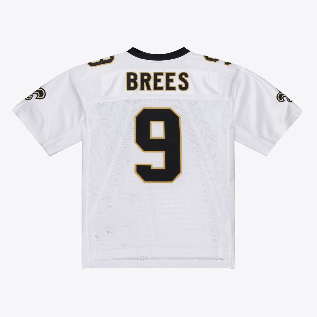 New Orleans Saints Drew Brees Mitchell & Ness Super Bowl XLIV Authentic Jersey - White