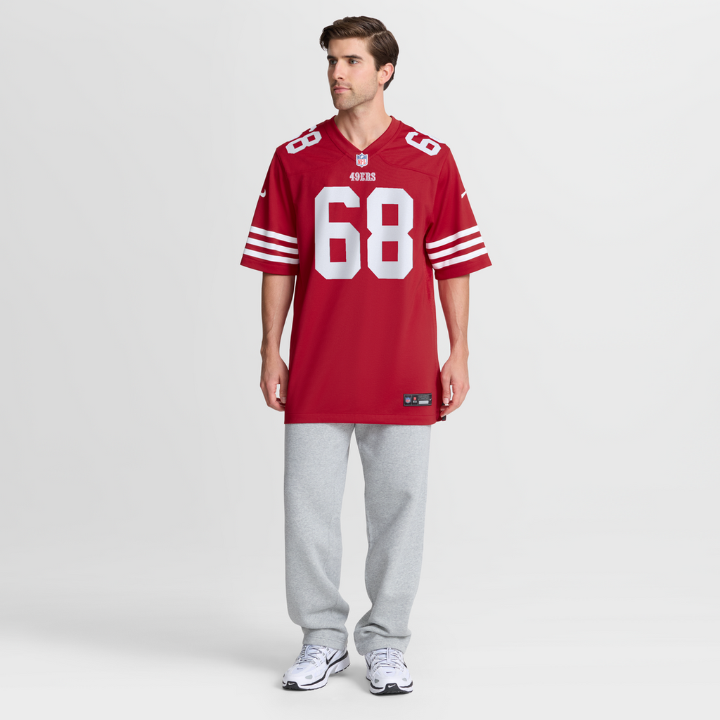 San Francisco 49ers Colton McKivitz Nike Game Jersey - Scarlet