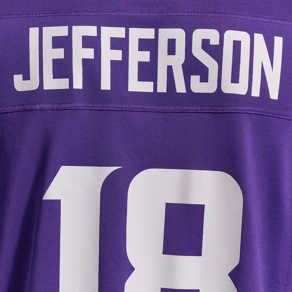 Minnesota Vikings Justin Jefferson Nike Player Game Jersey - Purple