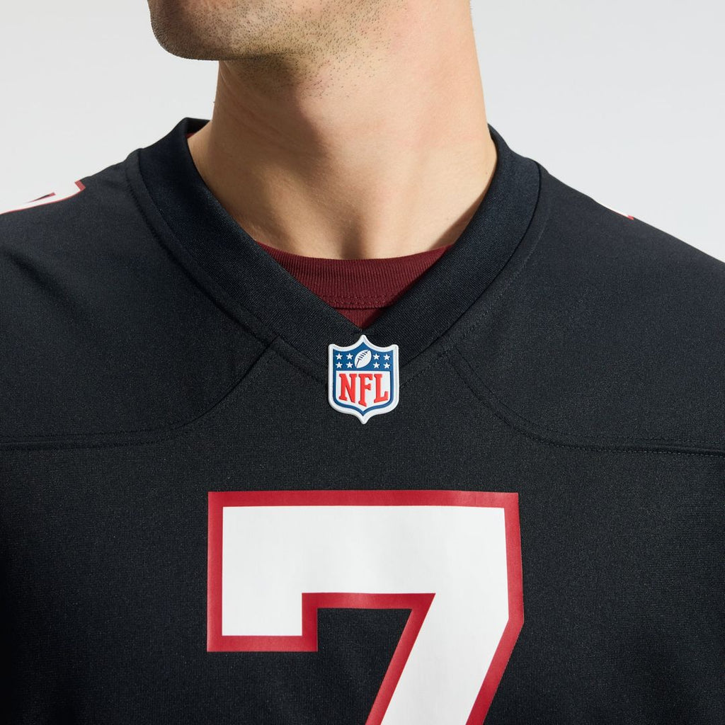 Atlanta Falcons Bijan Robinson Nike Throwback Game Jersey - Black