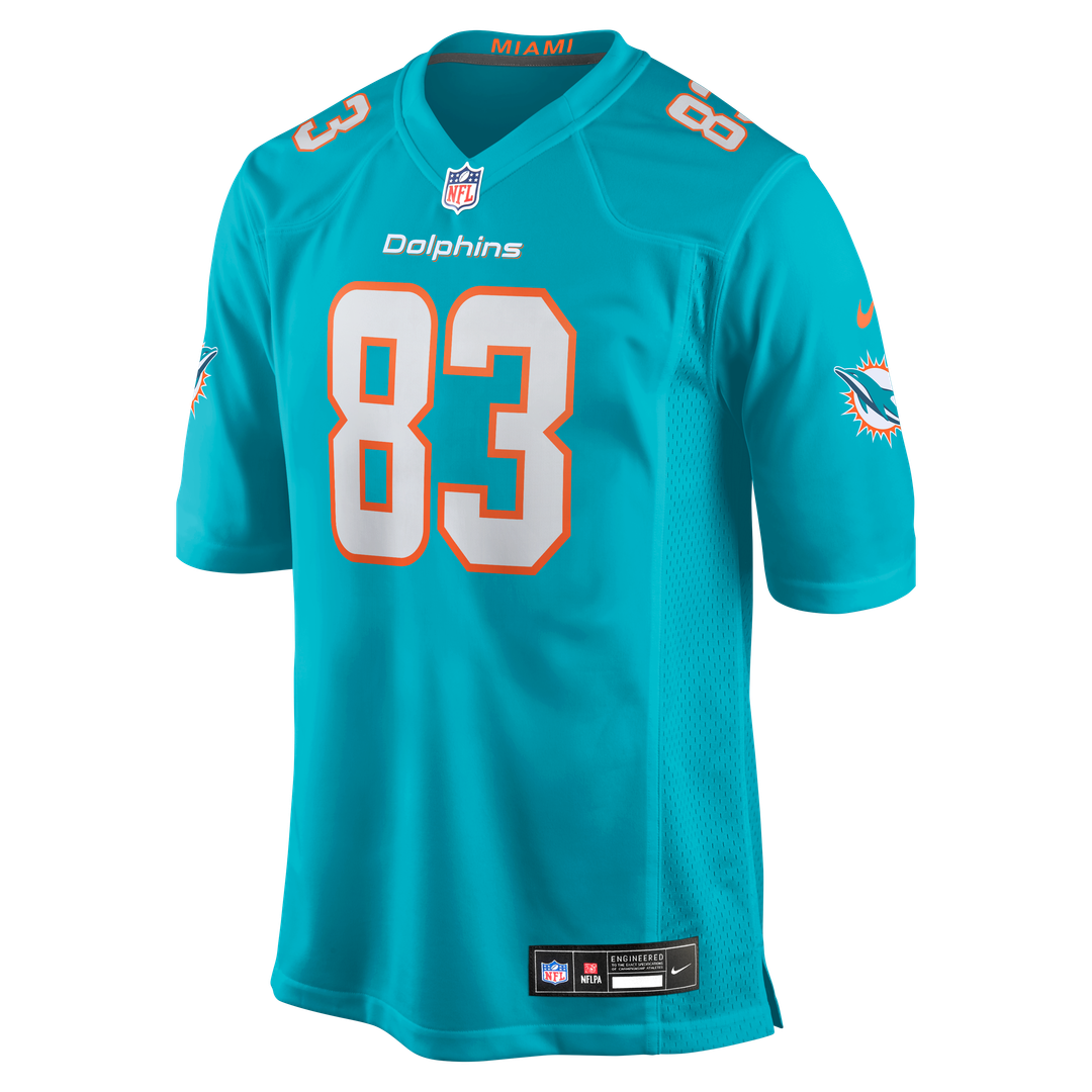 Miami Dolphins Darren Waller Nike Team Game Jersey - Aqua