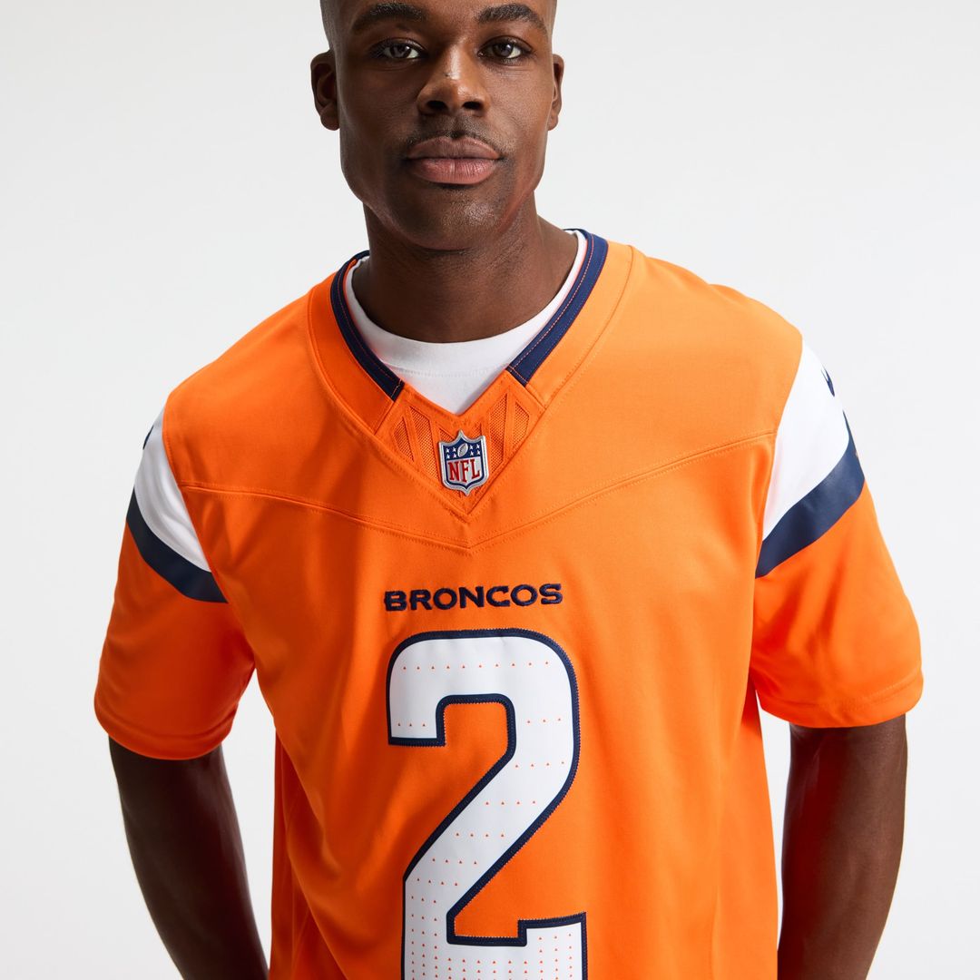 Denver Broncos Pat Surtain II Nike Alternate Vapor F.U.S.E. Stitched Limited Jersey - Navy