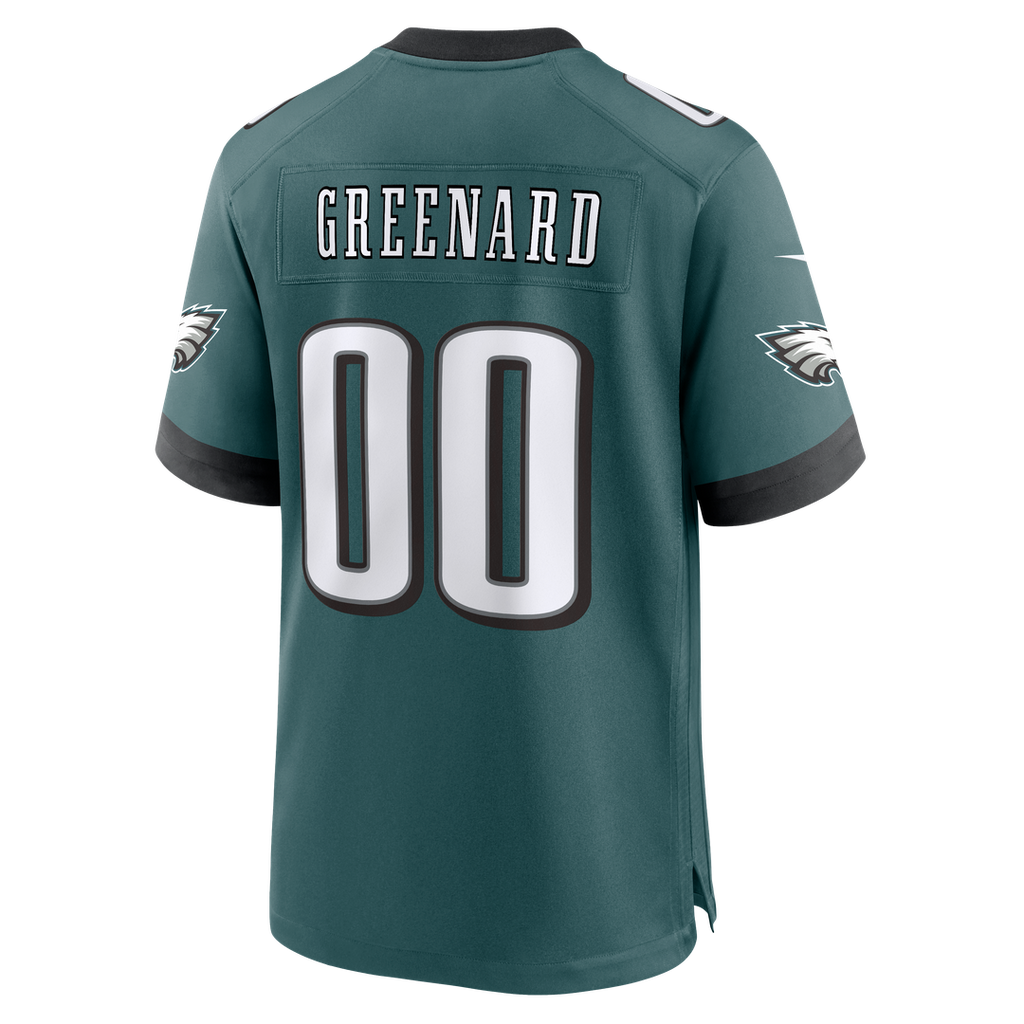 Philadelphia Eagles Jonathan Greenard Nike Game Jersey - Midnight Green