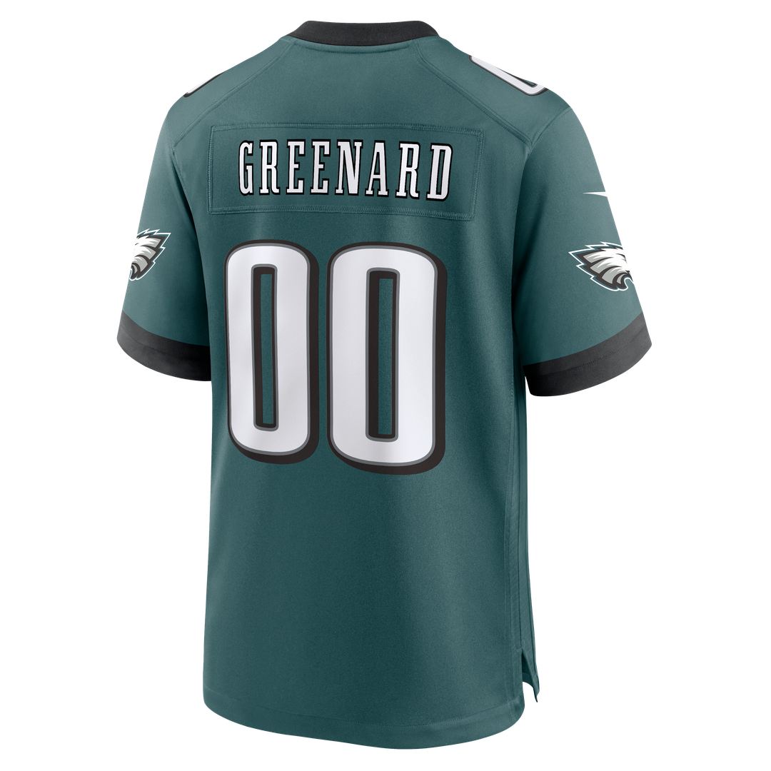 Philadelphia Eagles Jonathan Greenard Nike Game Jersey - Midnight Green