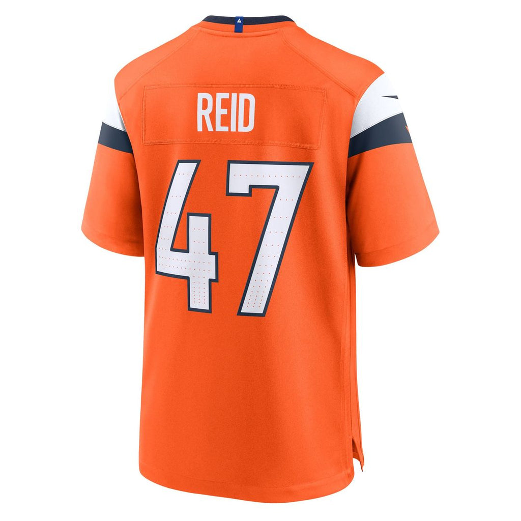 Denver Broncos Karene Reid Nike Team Game Jersey - Orange