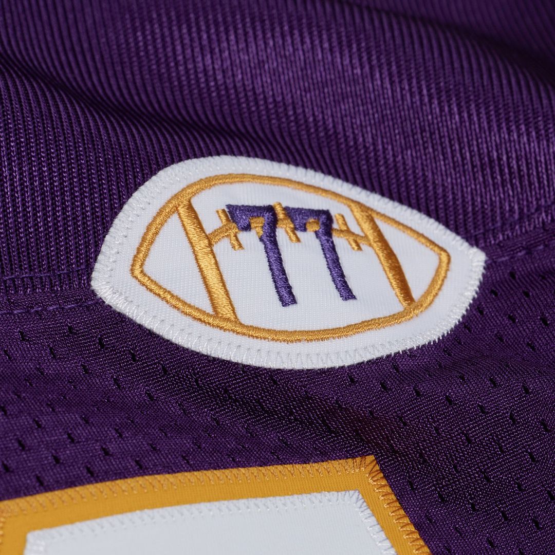 Minnesota Vikings Randy Moss Mitchell & Ness 2001 Authentic Throwback Jersey - Purple