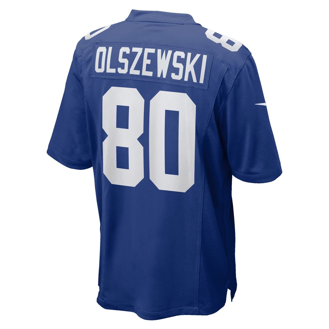 New York Giants Gunner Olszewski Nike Team Game Jersey - Royal