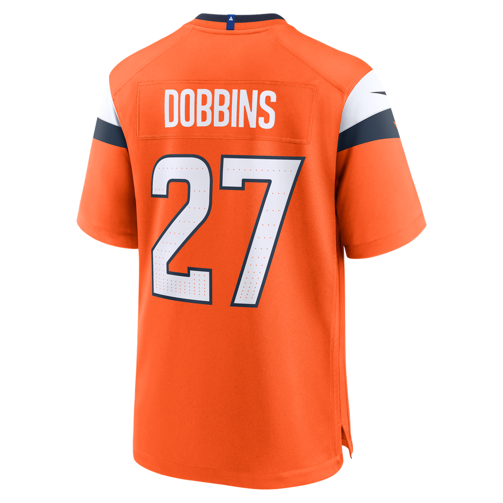 Denver Broncos J.K. Dobbins Nike Team Game Jersey - Orange