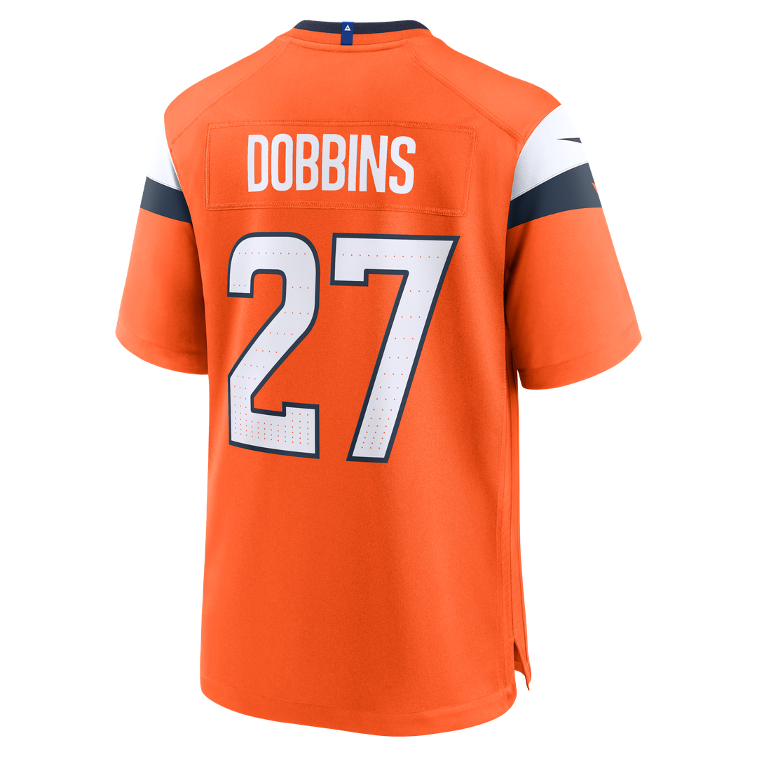 Denver Broncos J.K. Dobbins Nike Team Game Jersey - Orange