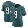 Philadelphia Eagles Nick Foles Nike Team Retired Player Game Jersey - Midnight Green