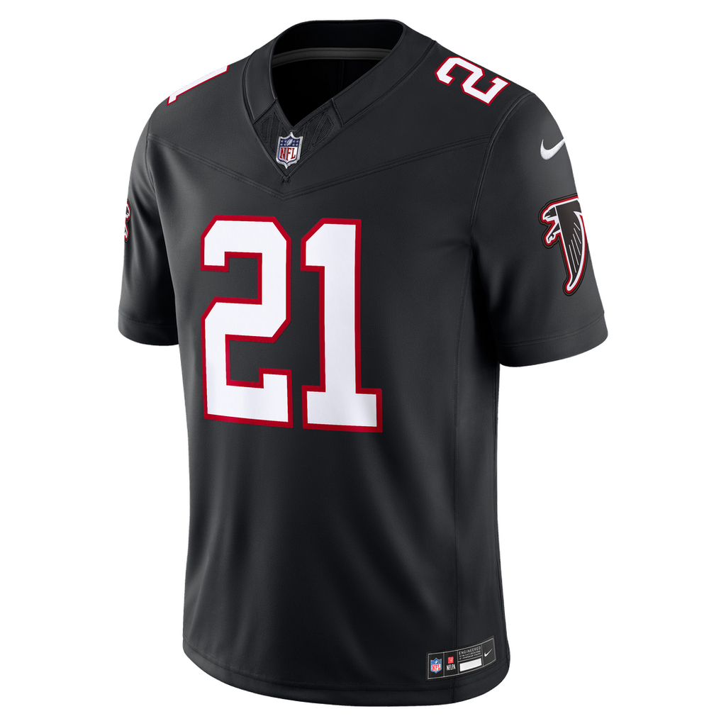 Atlanta Falcons Deion Sanders Nike Team Vapor F.U.S.E. Stitched Retired Limited Jersey - Red