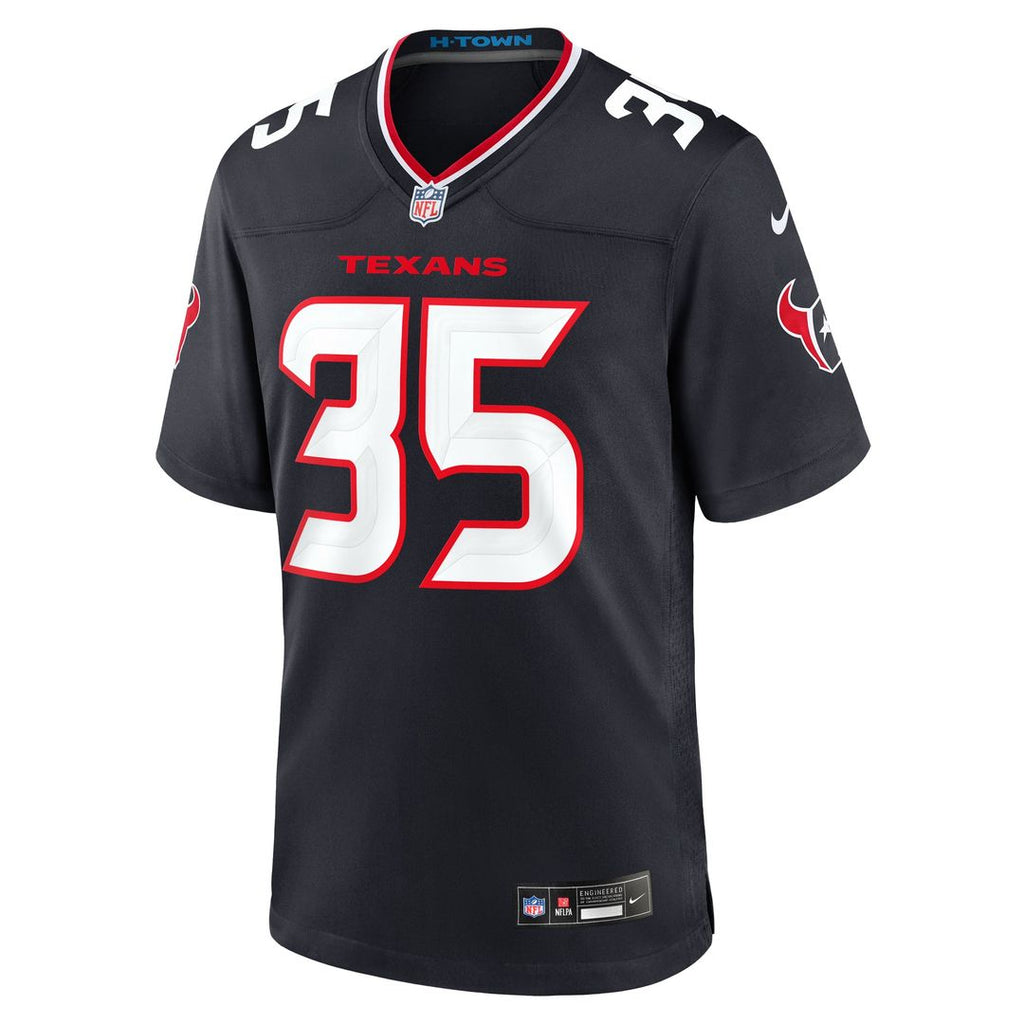 Houston Texans Jake Hansen Nike Team Game Jersey - Navy