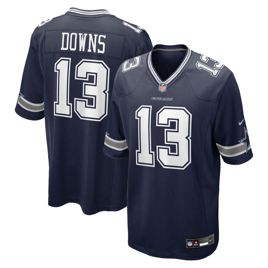 Dallas Cowboys Caleb Downs Nike Team Game Jersey - Navy