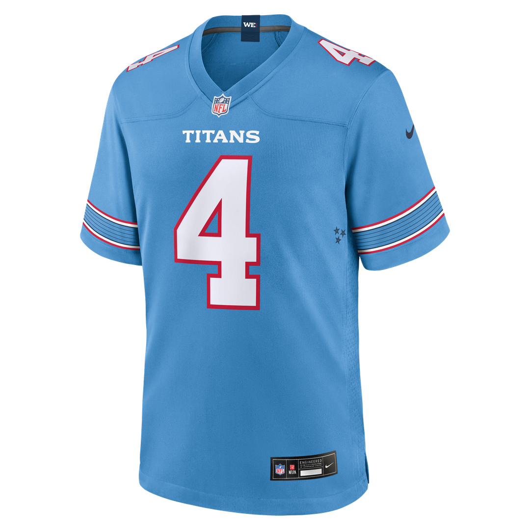 Tennessee Titans Wan'Dale Robinson Nike Team Game Jersey - Light Blue