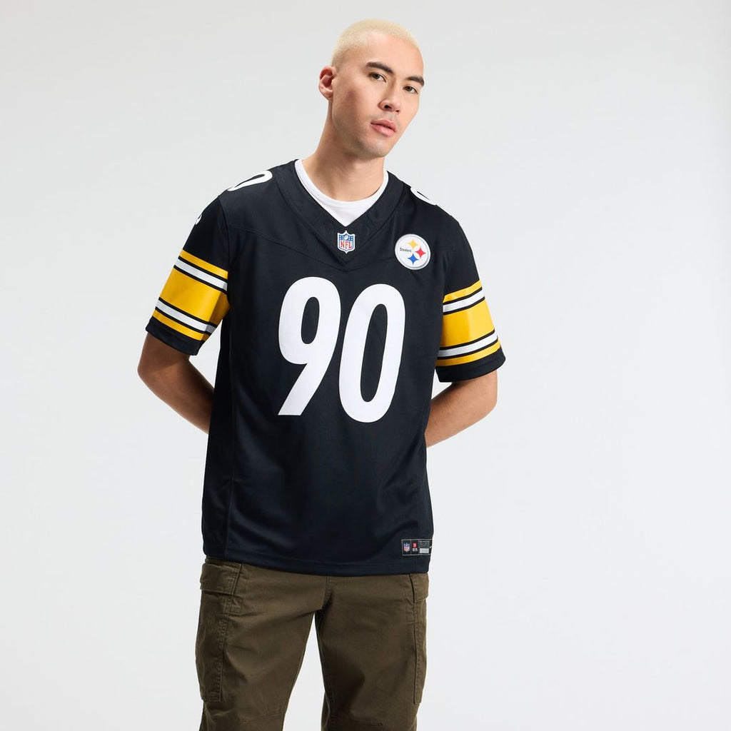 Pittsburgh Steelers T.J. Watt Nike Alternate Vapor F.U.S.E. Stitched Limited Jersey - Gold