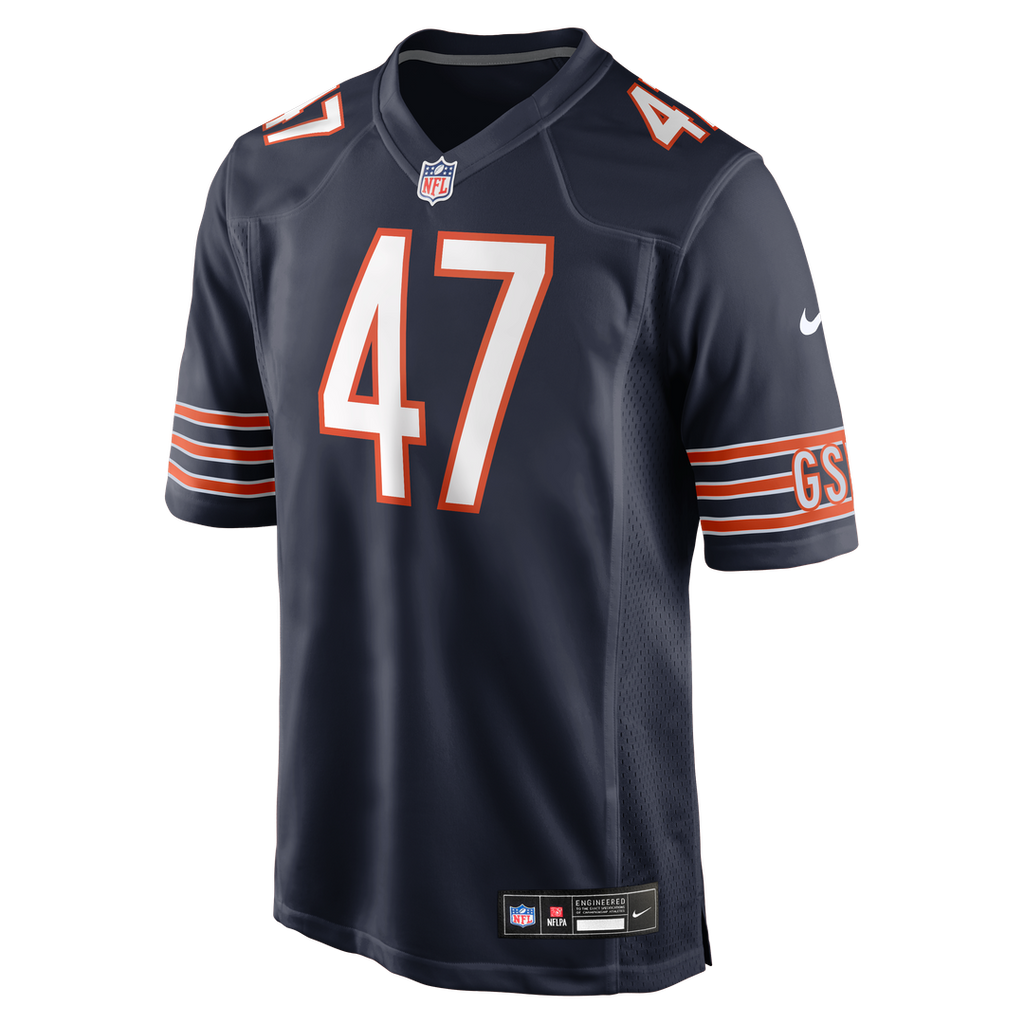 Chicago Bears Ruben Hyppolite II Nike Team Game Jersey - Navy