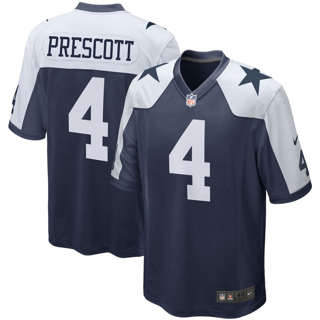 Dallas Cowboys Dak Prescott Nike Alternate Game Team Jersey - White