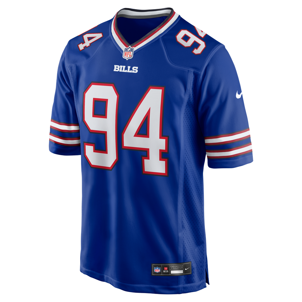 Buffalo Bills Andrew Brown Nike Game Jersey - Royal