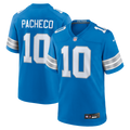 Detroit Lions Isiah Pacheco Nike Team Game Jersey - Blue