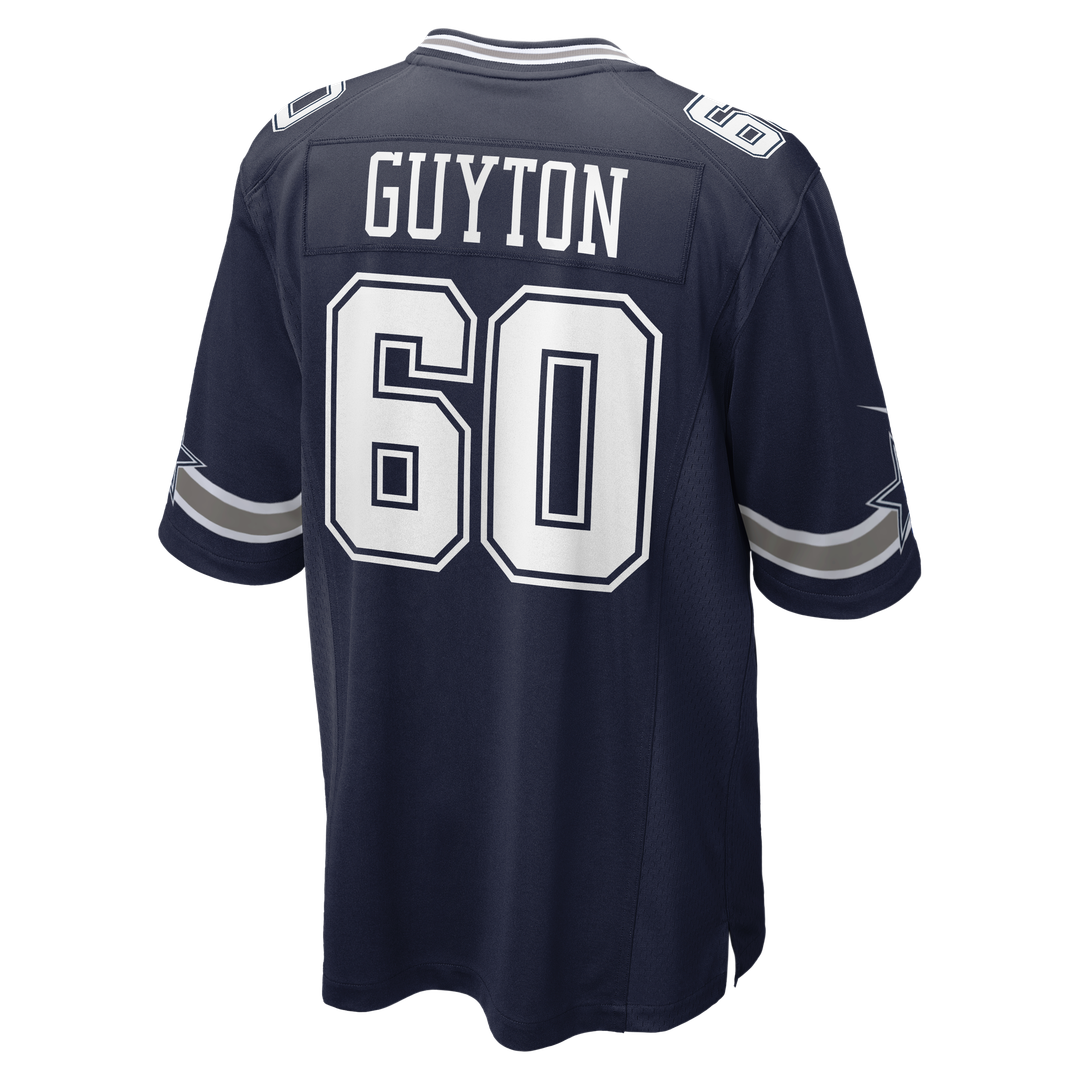 Dallas Cowboys Tyler Guyton Nike Player Game Jersey - Navy