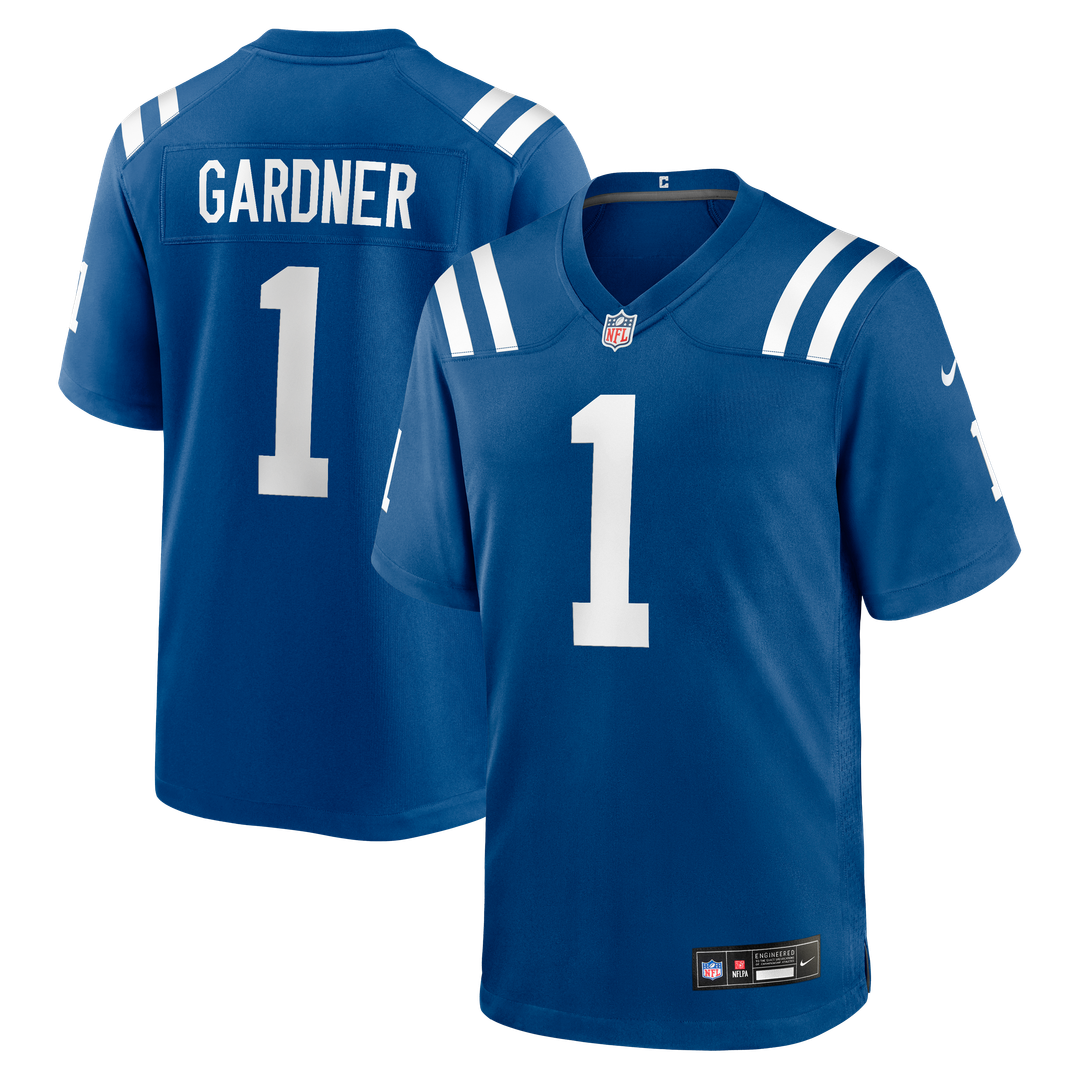 Indianapolis Colts Ahmad Sauce Gardner Nike Team Game Jersey - Royal