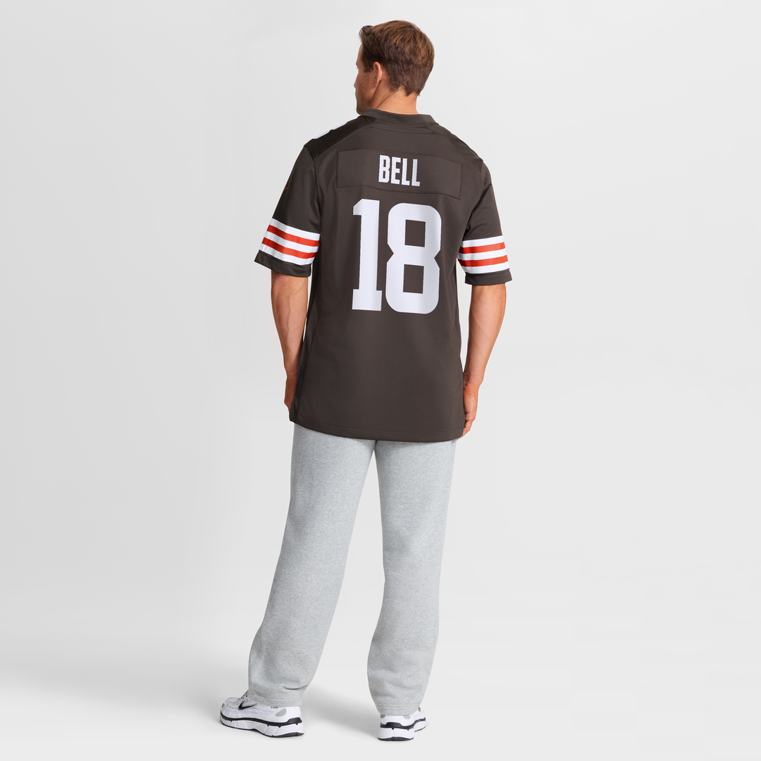 Cleveland Browns David Bell Nike Game Jersey - Brown