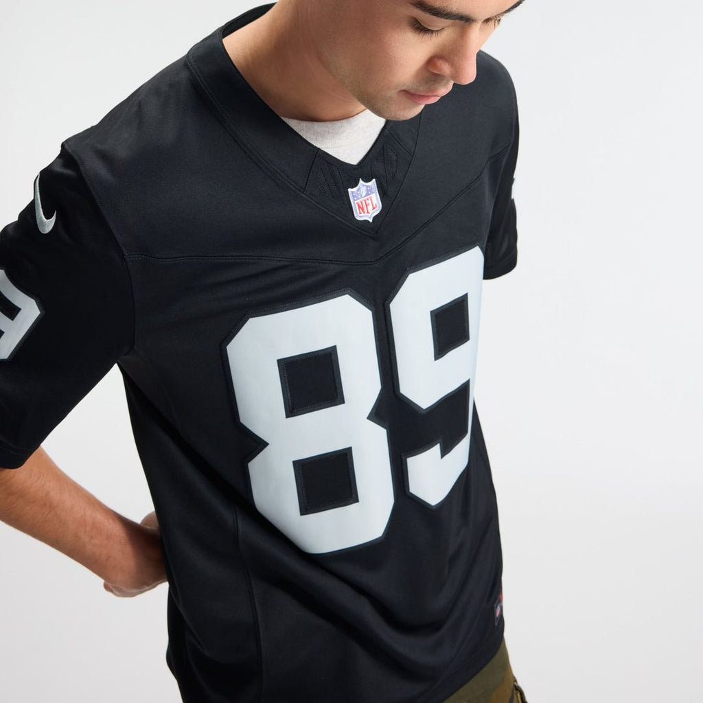 Las Vegas Raiders Brock Bowers Nike Vapor F.U.S.E. Stitched Limited Jersey - White