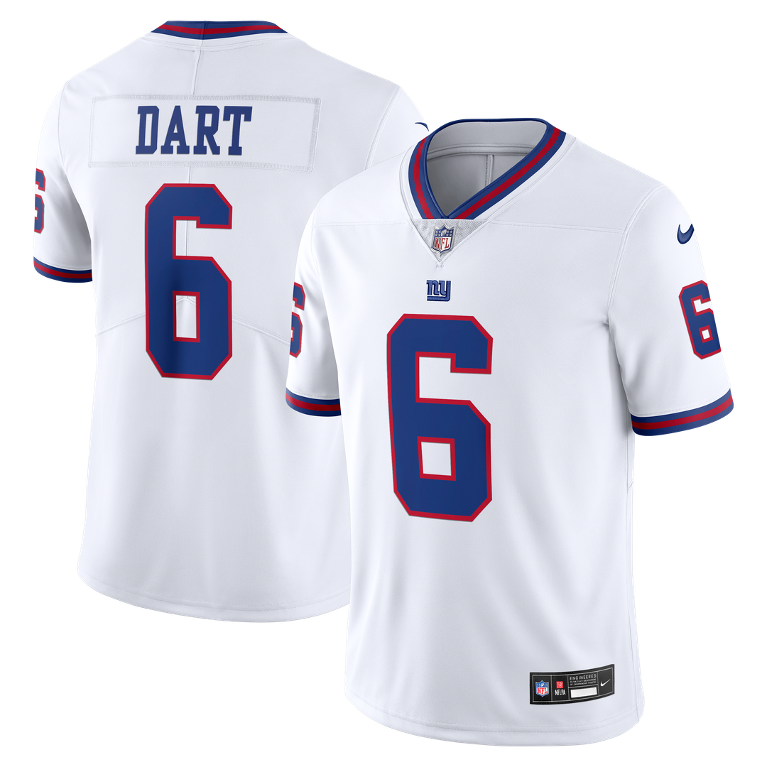 New York Giants Jaxson Dart Nike Legacy Vapor Untouchable Stitched Limited Jersey - Royal