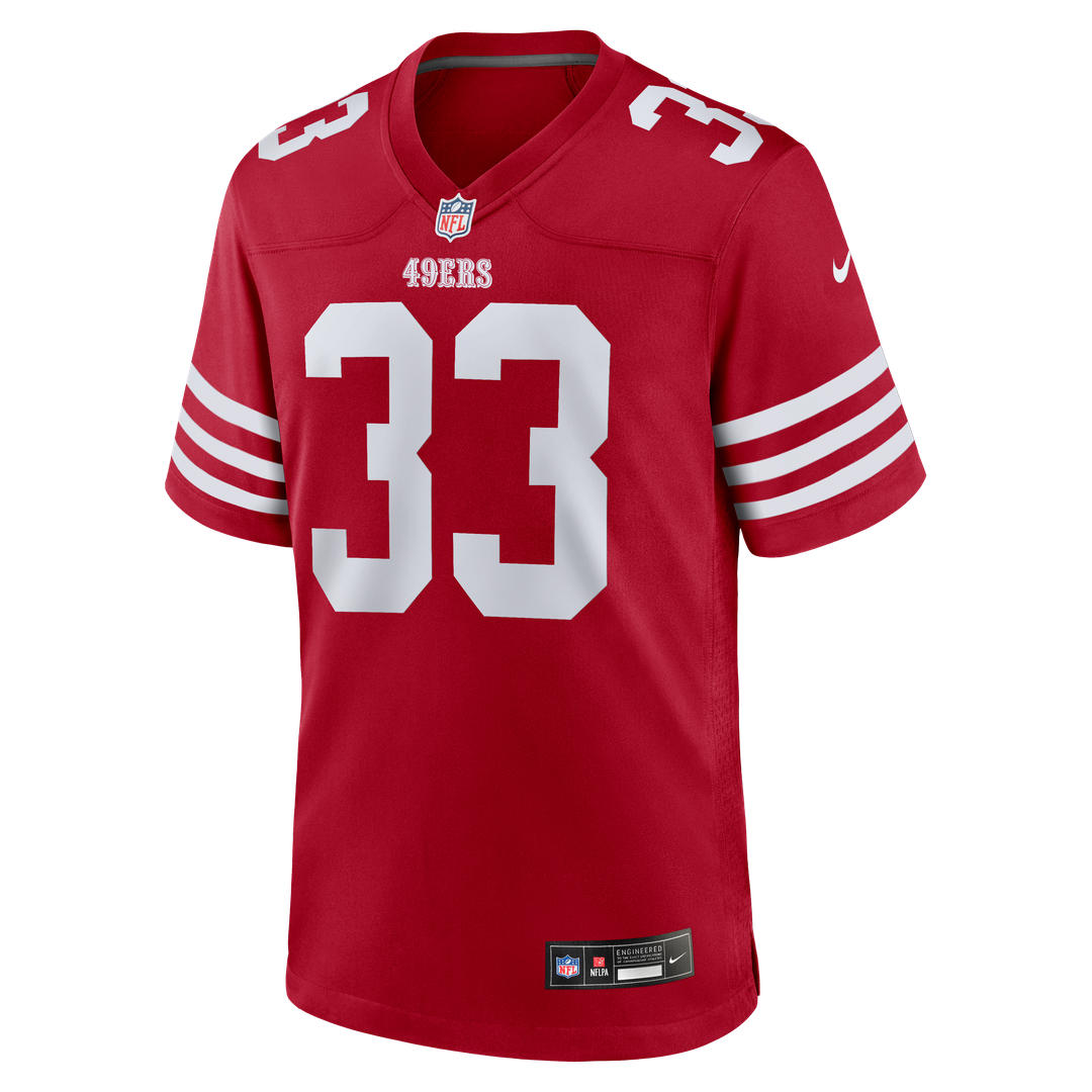 San Francisco 49ers Siran Neal Nike Team Game Jersey - Scarlet