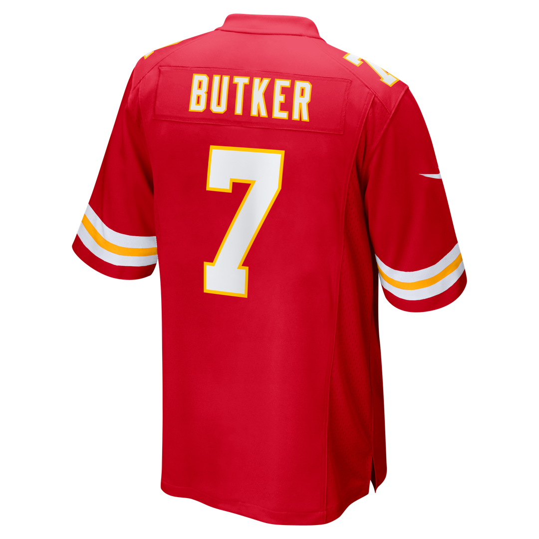 Kansas City Chiefs Harrison Butker Nike Game Jersey - Red
