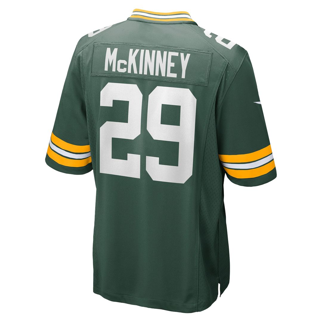Green Bay Packers Xavier McKinney Nike Team Game Jersey - Green