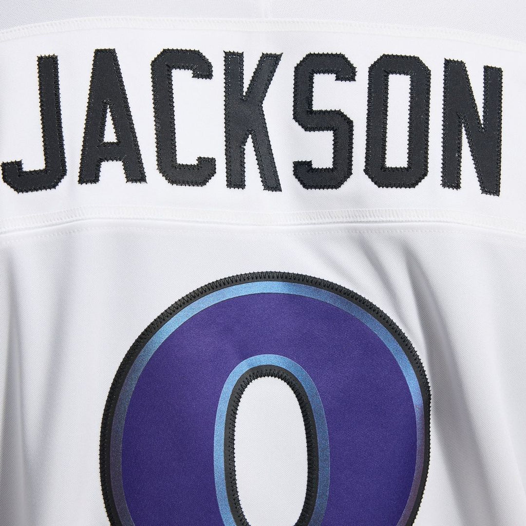 Baltimore Ravens Lamar Jackson Nike Vapor F.U.S.E. Stitched Limited Jersey - White
